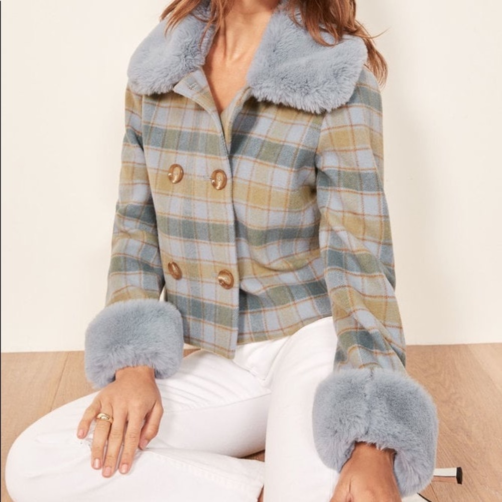 ISO: Reformation Templeton Coat Blue (S/M)